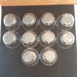 VTG Pyrex Custard cups, Set of 10, 6 oz